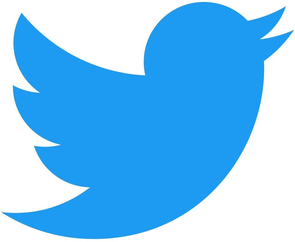 2021 Twitter logo – blue